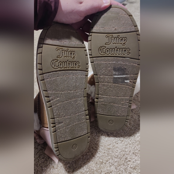 Juicy Claremont Faux Fur Boots Chestnut 5 - Picture 5 of 6